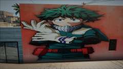 Mural Izuku Midoriya для GTA San Andreas