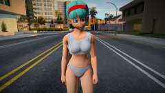 Bulma Ropa Interior Namek для GTA San Andreas