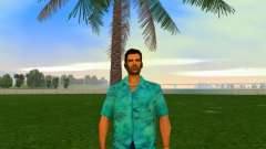 HD Skin For Default Tommy v2 для GTA Vice City