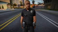 New HD Police Skin v1 для GTA San Andreas