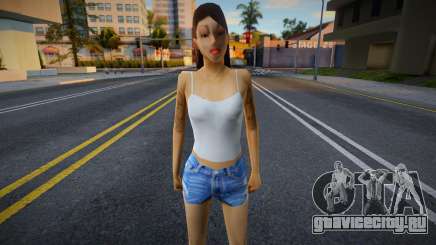 Katie New Skin v2 для GTA San Andreas