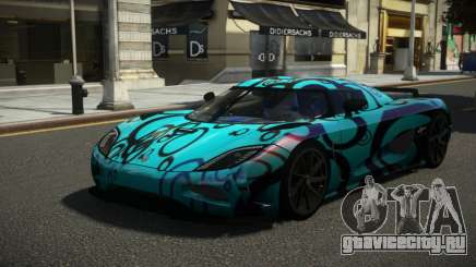 Koenigsegg Agera Exils S8 для GTA 4