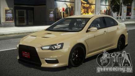 Mitsubishi Lancer Evo X YHG для GTA 4