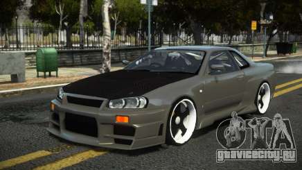 Nissan Skyline R34 YGD для GTA 4