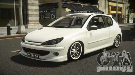 Peugeot 206 JK для GTA 4