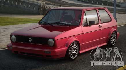 Volkswagen Golf Mk1 Tuned для GTA San Andreas