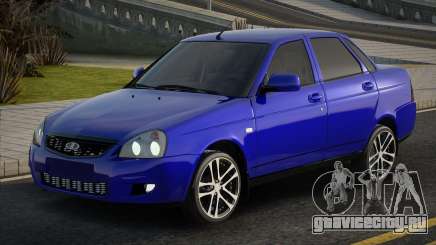 Blue Version Lada Priora для GTA San Andreas