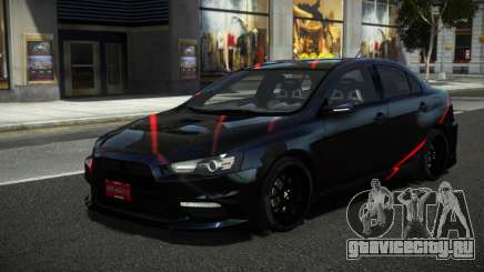 Mitsubishi Lancer Evo X YHG S6 для GTA 4