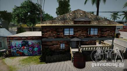 New CJ House v1 для GTA San Andreas