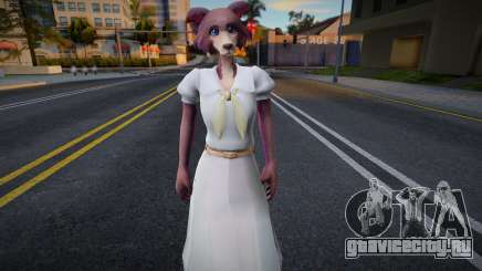 Juno White Dress для GTA San Andreas