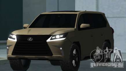 Lexus LX 570 lowpoly для GTA San Andreas