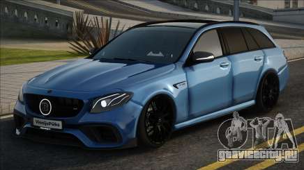 Mercedes-Benz E63s Blue для GTA San Andreas