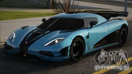 Koenigsegg Agera [Blue] для GTA San Andreas