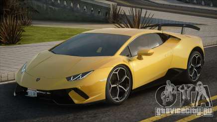 Lamborghini Huracan [Yel] для GTA San Andreas