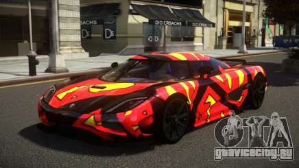 Koenigsegg Agera Exils S14 для GTA 4