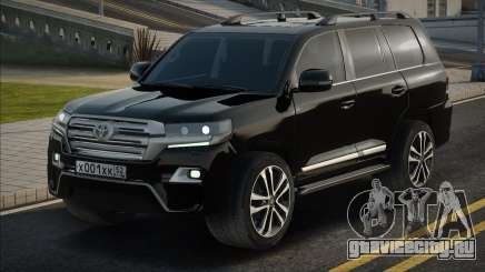 Toyota Land Cruiser 200 [Blek] для GTA San Andreas