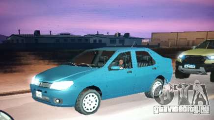 Fiat Siena Lowpoly для GTA San Andreas