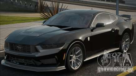 Ford Mustang Dark Horse 2024 Blek для GTA San Andreas