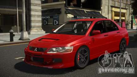 Mitsubishi Lancer Evolution IX MT-F для GTA 4