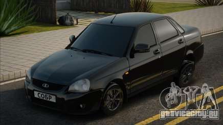 Lada Priora Black Edit для GTA San Andreas