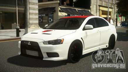 Mitsubishi Lancer Evo X V-Style для GTA 4