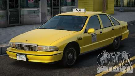 Chevrolet Caprice Classic Taxi 1991 для GTA San Andreas