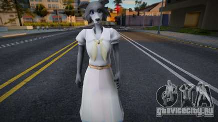 Grey Wolf Girl для GTA San Andreas