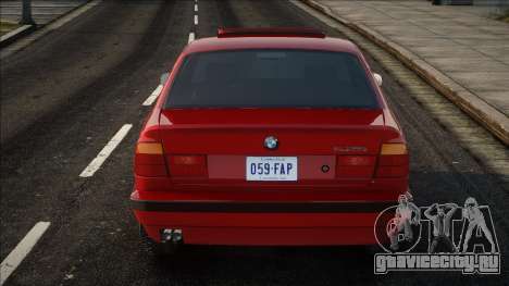 BMW 525 Red для GTA San Andreas