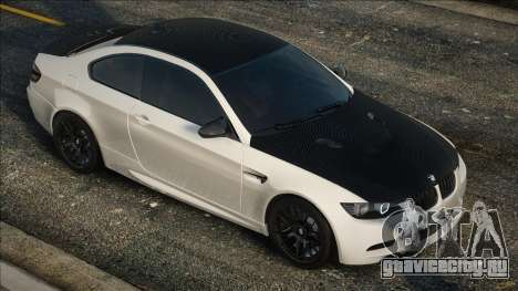 BMW M3 E92 White-Black для GTA San Andreas