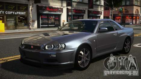 Nissan Skyline R34 Heroshi для GTA 4