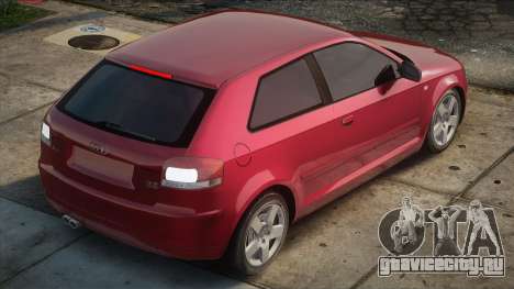 Audi A3 Red для GTA San Andreas