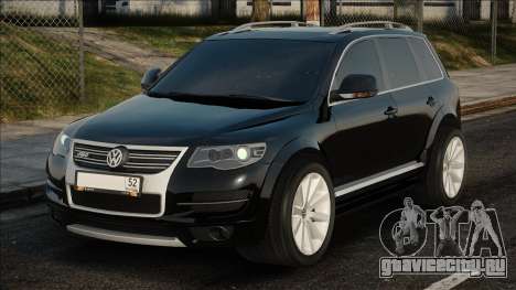 Volkswagen Touareg R50 Black для GTA San Andreas