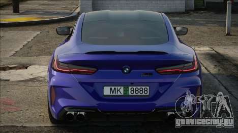 BMW M8 Competition Blue для GTA San Andreas