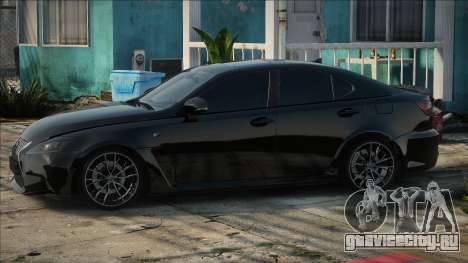 Lexus IS-F Blak для GTA San Andreas