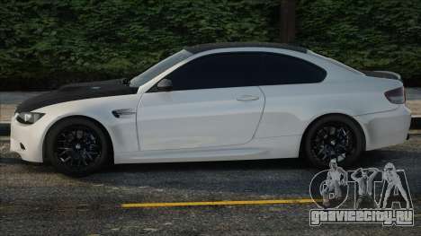 BMW M3 E92 White-Black для GTA San Andreas