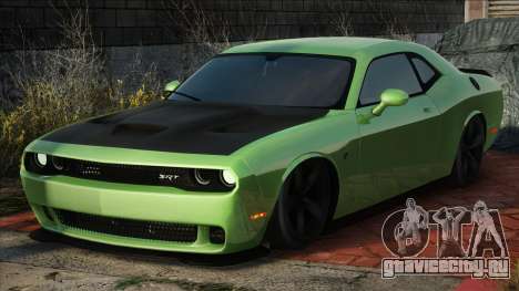 2017 Dodge Challenger Hellcat - Lime Green для GTA San Andreas