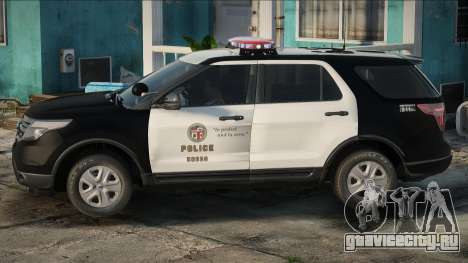 LAPD 2013 Ford Explorer для GTA San Andreas