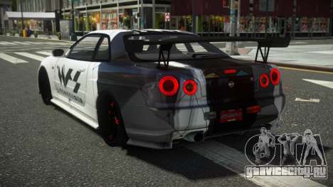 Nissan Skyline R34 Fizoxy для GTA 4