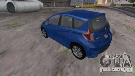 Nissan Note Euro 2014 для GTA San Andreas