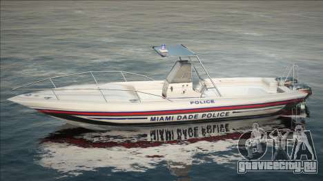 DRIV3R Miami Police Boat для GTA San Andreas