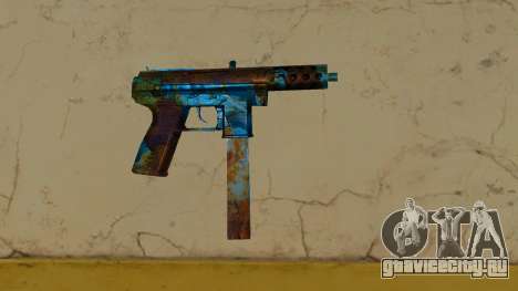 Tec-9 Texture Rusty для GTA Vice City