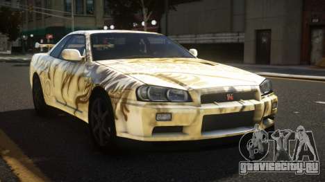 Nissan Skyline R34 Heroshi S12 для GTA 4