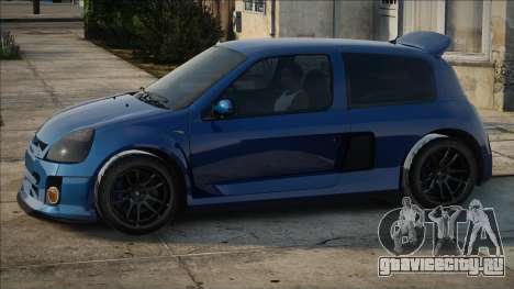 Renault Clio V6 Sport BLUE для GTA San Andreas