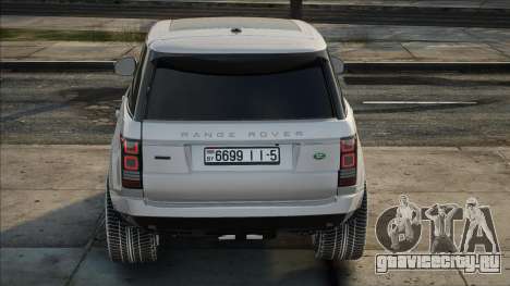 Land Rover Range Rover - White для GTA San Andreas