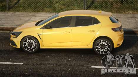 Renault Megane RS Yellow для GTA San Andreas