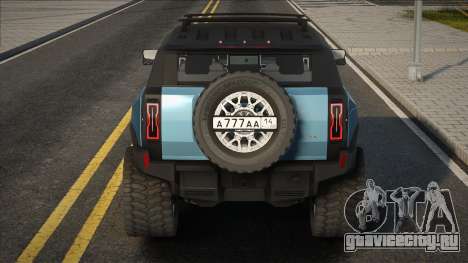 GMC Hummer EV Dia для GTA San Andreas