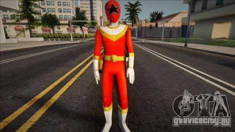 Red Zeo Ranger (Power Rangers Zeo) для GTA San Andreas