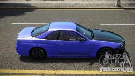 Nissan Skyline R34 Rufasey для GTA 4