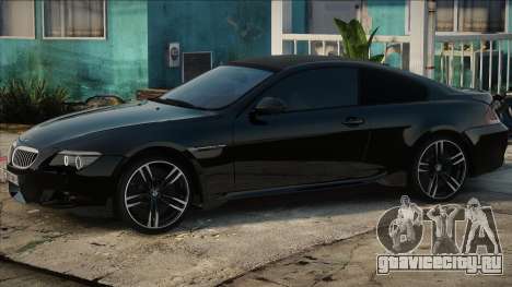 BMW M6 Black Coupe для GTA San Andreas