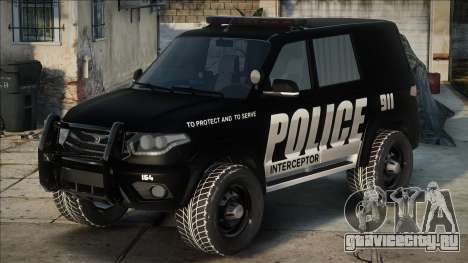 Uaz Patriot Police для GTA San Andreas